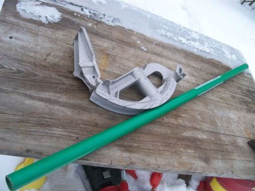 Greenlee Conduit Bender 1&amp;1/4 emt 1 inch Rigid Handle 843A 84H3