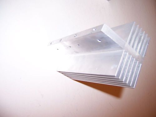 large T-shaped double-sided aluminum heatsink heat sink 6&#034; x 2.75&#034; x 2.75&#034;