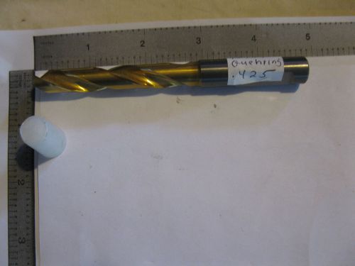 new geuhring .425 solid  carbide drill.coolant thru