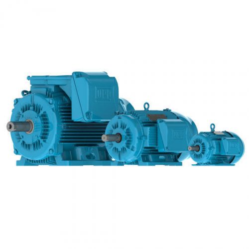 New WEG Motor, 45KW / 60HP, 3600/3000RPM, 3 Phase, 225S/M Frame, TEFC ,Cast Iron