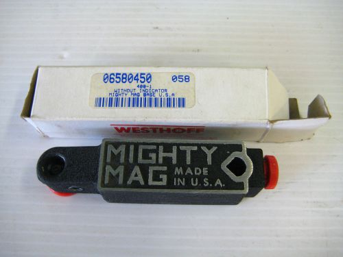 Mighty Mag 400-1 Universal Magnetic Base USA for Dial/Test/Electronic Indicators