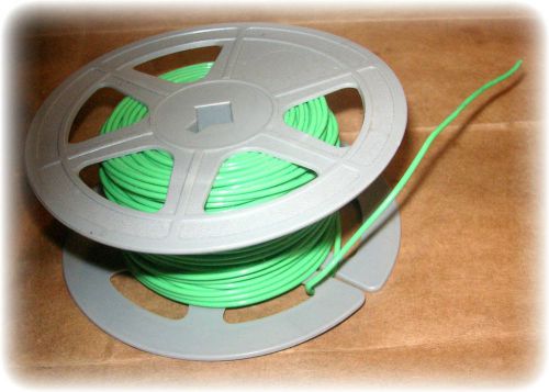 Wire, Hook Up, Stranded (19/32), 20 AWG, PTFE (Teflon) / Silver, Green, 135’ Inc