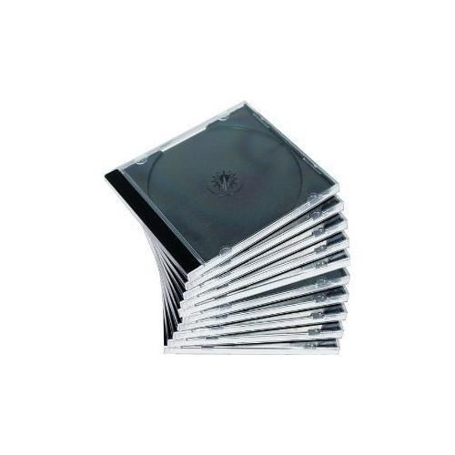 Vact 10.4mm Standard Size CD/DVD/Blu-Ray Jewel Case - 10 Pack New