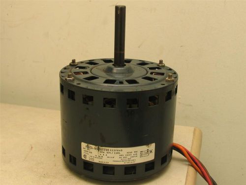 A.O. Smith 323P843 Blower Motor 1/2HP 1075RPM 2SPD 208/230V 1PH 60Hz