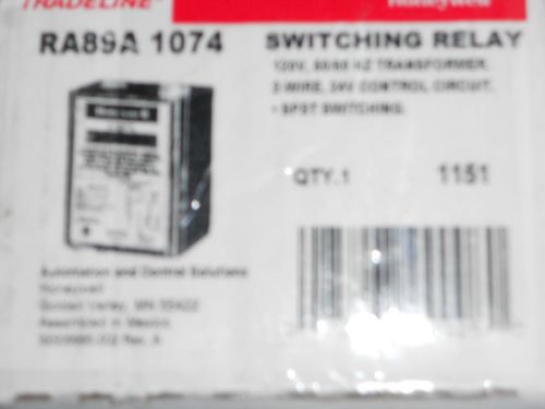 HONEYWELL RA89A1074 Switching Relay