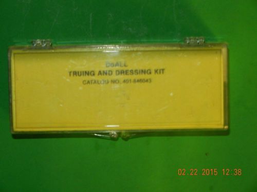 DoALL Truing &amp; Dressing Kit CBN Wheel # 401-846043