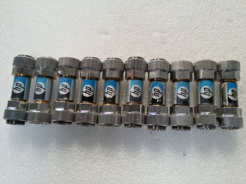 Lot of 10, Hewlett Packard 8492A 10DB, 4 GHz Attenuators