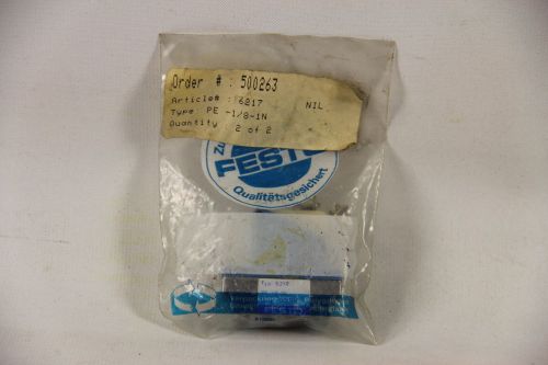 FESTO 6217 PE-1/8-1N Pressure Switch SERIES 1092