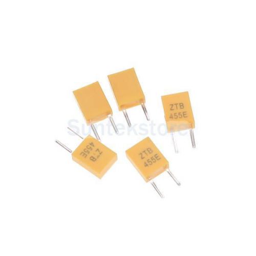 50pcs 455khz 2 pins ceramic resonator 455e for tv remote control air mouse for sale