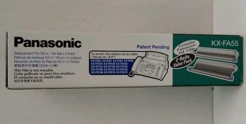 O.E.M. Panasonic Fax KX-FA55 2 Roll Value Pack KX-FP80 KX-FPC91 KX-FP151 KX-FP81