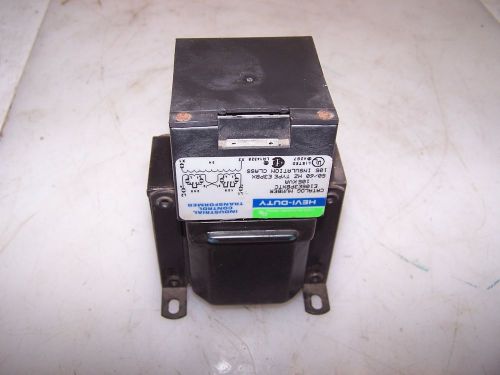 HEVI-DUTY .105 KVA CONTROL TRANSFORMER E105E3PBXTC  120/240 HV  24 LV