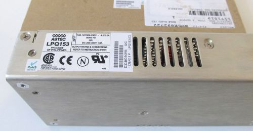 NEW ASTEC POWER SUPPLY LPQ153 -C, 150W, 4 OUTPUT, 1226R11P