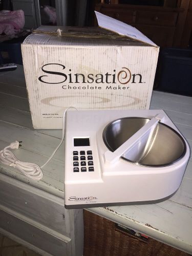 sinsation chocolate tempering machine Chandre Maker