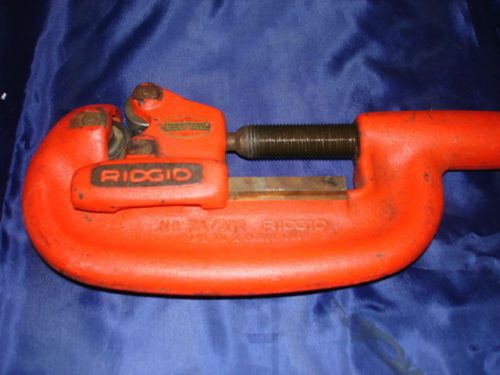 Ridgid No. 2A/202  1/8 to 2 Heavy Duty Pipe Cutter