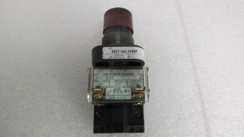 ALLEN BRADLEY 800T-QA24RA/ 800T-NL24/ 800T-XAP  GREEN PUSH BUTTON