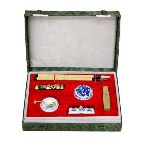 Oriental Furniture Mandarin Writing Set