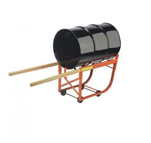 Deluxe Drum Cradle 4 Wheel Inside Frame Dual Wood Handle