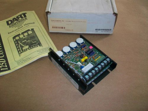 Dart Controls DC Drive 125DV-C   120 / 240VAC INPUT  90 / 180VDC OUTPUT  NEW