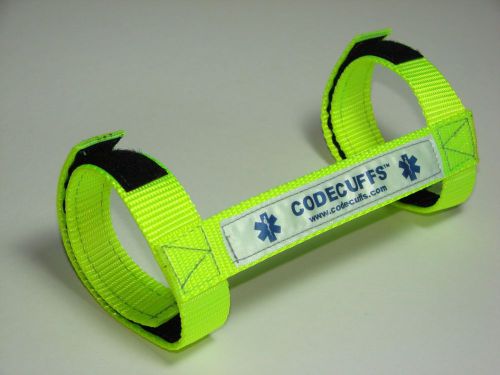 Sav-A-Jake Firefighter Paramedic Codecuffs - Hi Viz Yellow