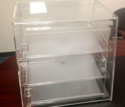 Pastry self serve display case 3 trays for sale