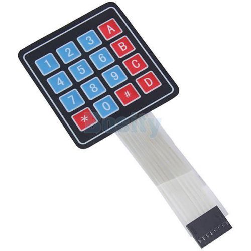 4 x 4 16 Keys Membrane Switch Keypad Keyboard General