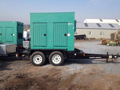 2006 cummins / onan 50 kw generatator set, sound attenuated, single phase for sale