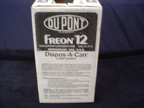 R12 REFRIGERANT (NEW 30LB CYLINDER OF VIRGIN FREON)