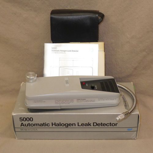 NOS NEW TIF5000 AUTOMATIC HALOGEN LEAK DETECTOR AC HVAC REFRIGERANT REPAIR TEST