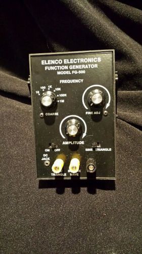 Elenco  Electronics  Function  Generator  Model  FG 500  NR