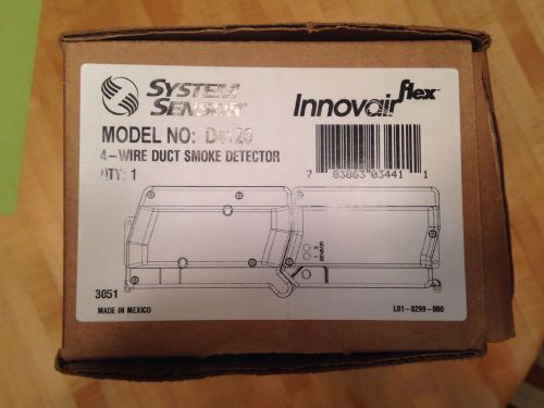 NEW INNOVAIR FLEX SYSTEM SENSOR D4120 4-WIRE DUCT SMOKE DETECTOR