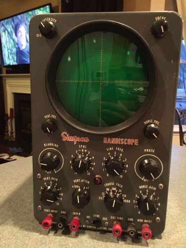 VINTAGE SIMPSON HANDISCOPE HAM RADIO AMP MODEL 466