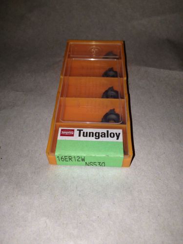 QUANTITY 25 INSERTS TUNGALOY 16ER12W NS530