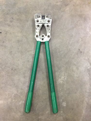 Greenlee K09-2GL Crimping Tool 8-4/0 AWG- K Series