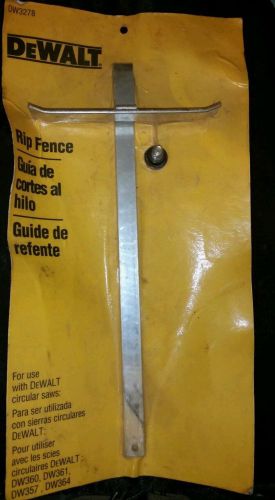 NEW! DeWalt DW3278 Rip Fence Guide dw360 dw361 dw357 dw364 FREE SHIPPING DW 3278