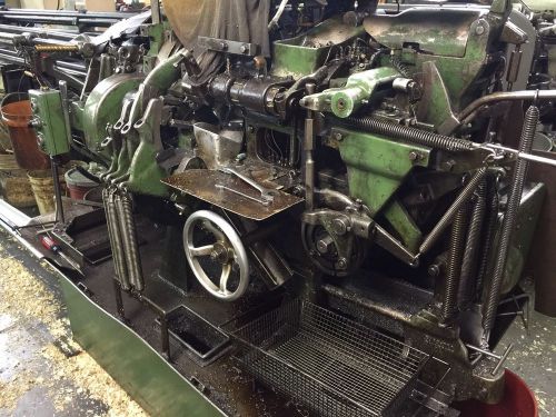 1972 Davenport Screw Machine O/S Model B W/Threading, Pick-Off &amp; DeBurring