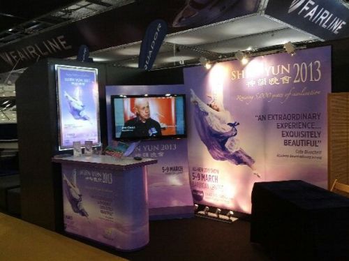 55&#034; tv &amp; stand led big screen trade show display set for event exhibition hire, for sale