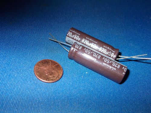 820UF50V NICHICON RADIAL ELEC CAPACITOR 820UF 50V 105° LAST ONES