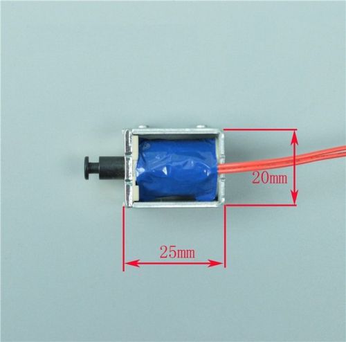 2PCS DC24V 100mA Push-pull Solenoid Miniature Solenoid Stroke 10MM-
							
							show original title