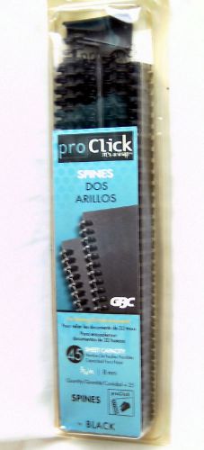 25 Pk GBC ProClick Spines 5/16