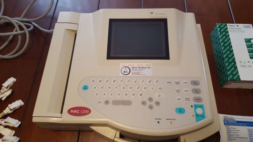 GE Marquette Mac 1200 12-Channel EKG *Certified*