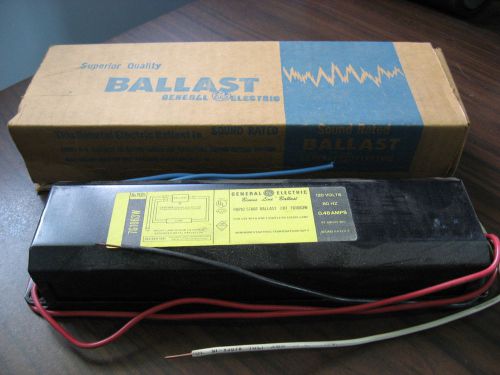 New GE 7G1063W Ballast (120 Volt) For (1) F40T12