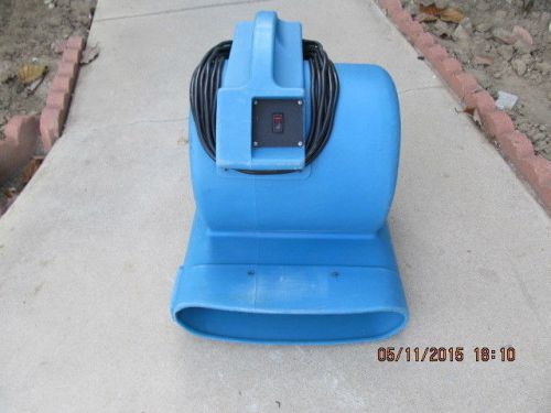 DRIEAZ DRI-EAZ TURBO DRYER CARPET DRIER FAN BLOWER 1 SPEED FREE SHIP