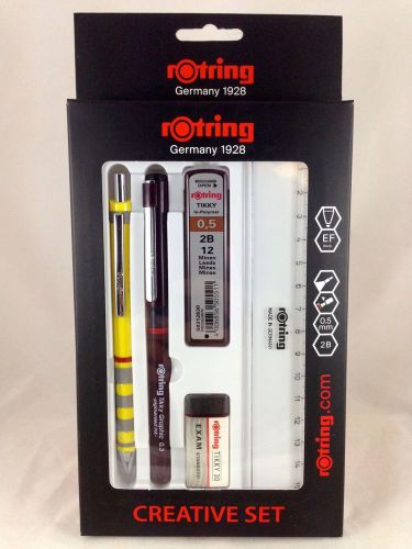 Rotring Creative Set *Yellow* Rotring TIKKY Set / 5 Items in Box / 0.3-0.5 mm