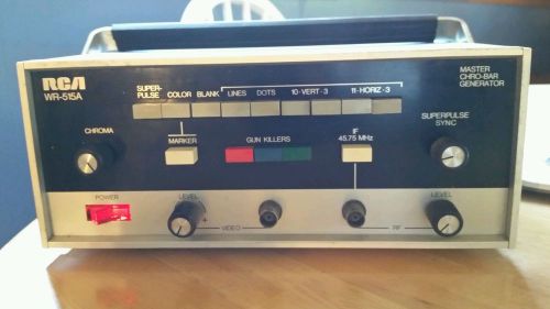 RCA Chro-Bar Generator WR-515A