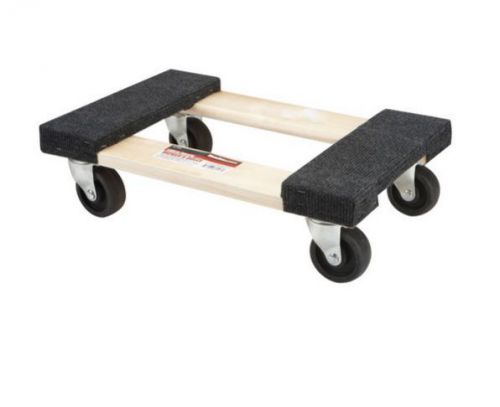 18 In x 12-1/4 In 1000 lb. Capacity Hardwood Dolly Truck Cart