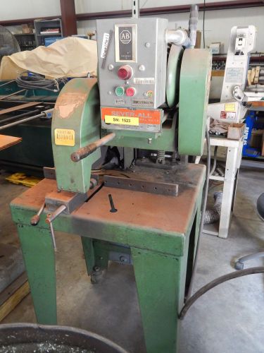 3 HP ACCO-CAMPBELL SEVER-ALL Abrasive Cut Off Saw Model 1A