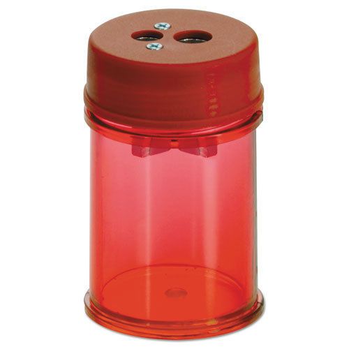 Pencil/Crayon Sharpener, Twin, Red