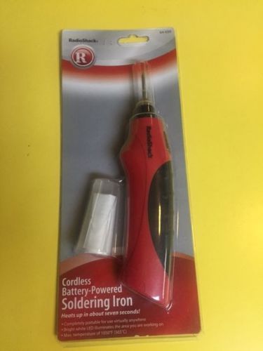 RadioShack Cordless Battery-Powered Soldering Iron