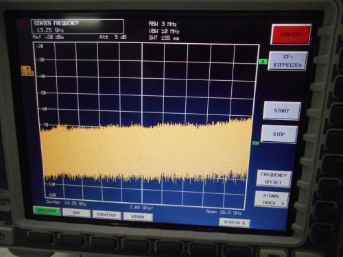 Calibrated rohde &amp; schwarz fsq26 20 hz to 26.5 ghz spectrum analyzer w/options for sale