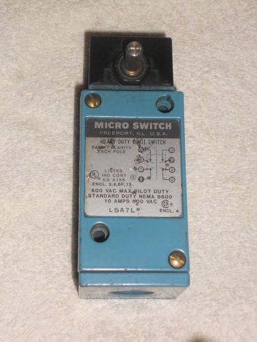 Honeywell MICRO SWITCH limit switch LSA7L 600-VAC - EXC!